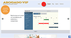 Desktop Screenshot of abogadovip.com